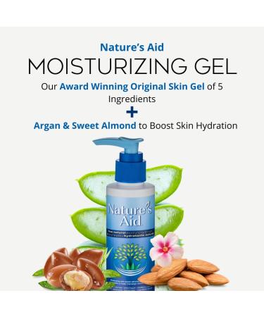 Nature's Aid Moisturizing Skin Gel - 125 ml | Hydrating & Soothing | International Shipping Available - Buy Online on GoSupps.com
