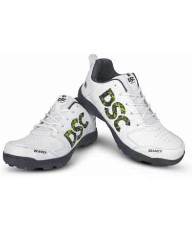 DSC Beamer Cricket Shoes - Lightweight & Durable for Boys & Men | Black | Size 8 UK 9 US 42 EU - Buy Internationally - Buy Online on GoSupps.com