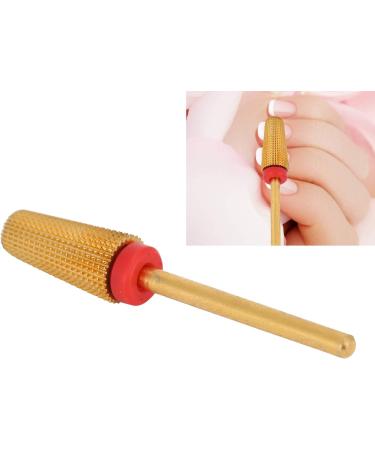 Nail Drill Bits 5 in 1 Carbide Tapered Cone Cuticle Clean Bit - Manicure Pedicure Tools (Available Grit XF F M C X)(F) - Buy Online on GoSupps.com