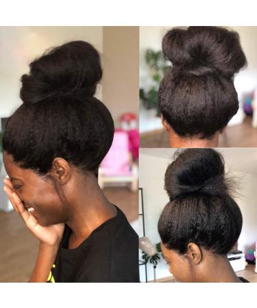 Buy WIGRILS 24 Inch Kinky Straight Synthetic Wig - 100% Virgin Glueless Lace Frontal Hair Wig for Natural Look - Buy Online on GoSupps.com
