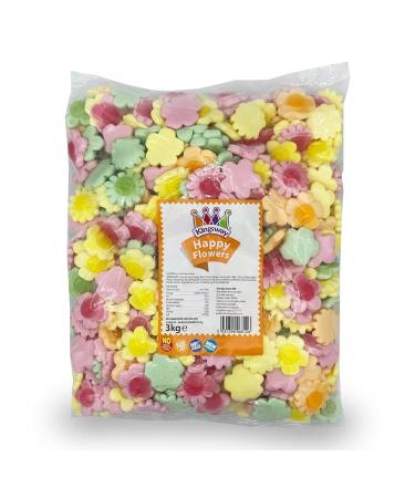 Kingsway Happy Flowers Flavoured Gummy Sweets Fruit 3 Kg
