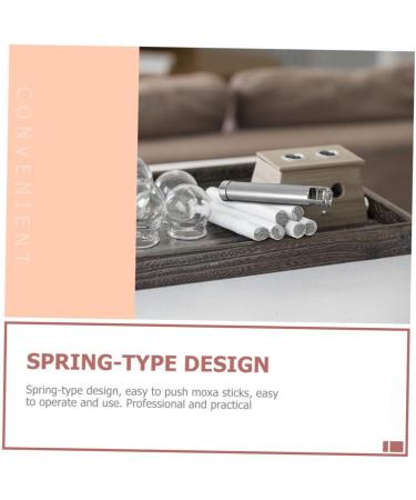 Beavorty 24 STK Moxa Pressed Professional Tools - Stainless Steel Moxibustion Device for Pain Relief | High-Quality Inoxlm Cure - Buy Online on GoSupps.com