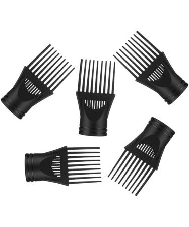 Didiseaon 10 Pcs Hair Dryer Comb Hair Blower Nozzle Hair Blow Dryer Comb Hair Dryer Attachment Nozzle Hair Dryer Front Nozzle Universal Diffuser Blow Dryer with Comb Adapter Plastic Modeling 13x6cmx2pcs Blackx2pcs - Buy Online on GoSupps.com