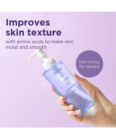 DEWYTREE Hi Amino All Cleansing Oil 6.76 fl. oz.| Korean Skin Care Oil Hydrating Cleanser & Makeup Remover | Deep Cleansing Oil for Face | Cleansing Oil Makeup Remover Facial Care & Skin Cleanser - Buy Online on GoSupps.com