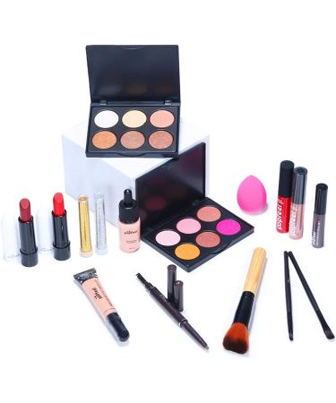 16pcs Professional makeup kit Make up set teenagers girls Girls make up set 9 to 12 With Lip gloss eye shadow mascara eyeliner concealer etc.for Teenage & Adults - Buy Online on GoSupps.com