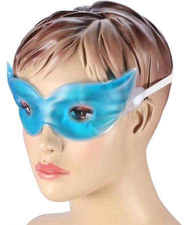 Cooling Eye Mask - Reusable Gel Mask with Visual Holes for Soothing Relief | International Shipping - Buy Online on GoSupps.com