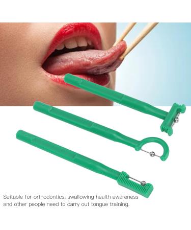Improve Speech with Tongue Tip Exercise Set - 3 Shapes for Enhanced Oral Flexibility & Muscle Power - Buy Online on GoSupps.com