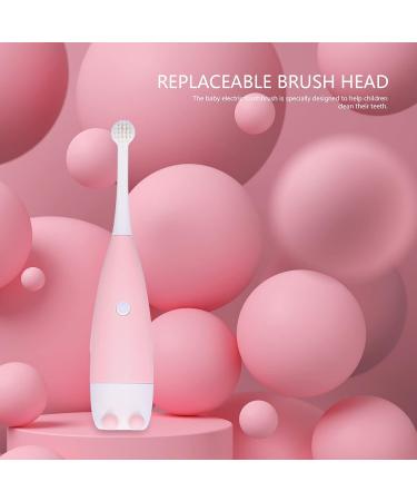 Buy Pink Electric Children's Toothbrush - Battery Operated Durable Plastic for Effective Mouth Cleaning - International Shipping Available - Buy Online on GoSupps.com