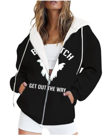 Halloween Costumes Sleeve Halloween Print Hoodie Stylish Loose Top White Large - Buy Online on GoSupps.com