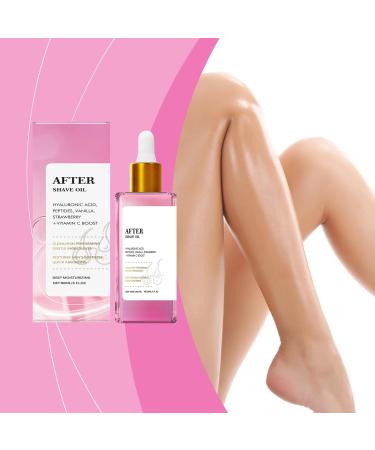 Strawberry Vanilla After Shave Oil for Smooth Skin Huile apr s-rasage douce Pour hommes et femmes - Pr vention contre les poils incarn s - Nourrit et apaise apr s le rasage 2 bo te - Buy Online on GoSupps.com