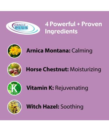 Miracle Plus Arnica Cream - Extra Strength Bruise Relief & Moisturizing Skin Gel with Vitamin K & Horse Chestnut | 11.75oz Pump - Fast Shipping Worldwide - Buy Online on GoSupps.com
