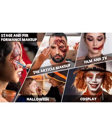 Halloween Fake Blood Spray Makeup - Washable Zombie & Vampire Costume Blood | Realistic Blood Splatter for Men & Women Cosplay - Buy Online on GoSupps.com