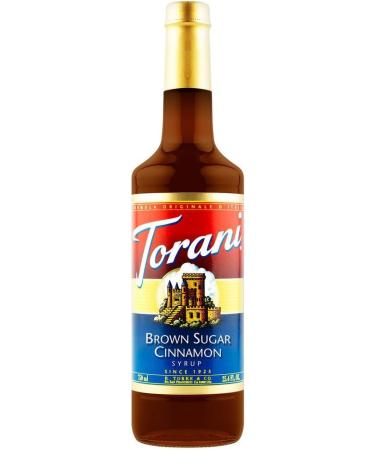Torani French Vanilla Flavour Syrup 750ml & Brown Sugar Cinnamon Flavour Syrup 750 Milliliter - Buy Online on GoSupps.com