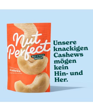Nut Perfect Cashew Kernels | Natural & Mild Taste | 100g | Sustainable Sourcing & Women Empowerment Initiative - Buy Online on GoSupps.com