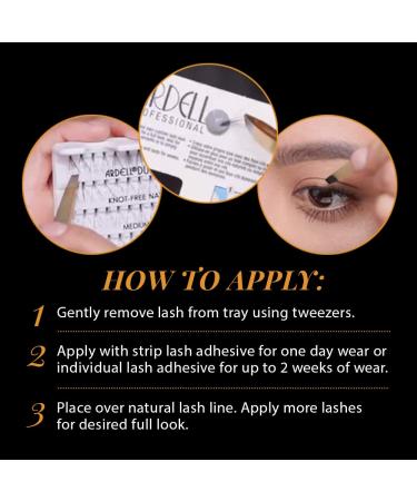 Ardell 3D Individuals Long Black 4 Pack - Get Stunning Lashes Now! - Buy Online on GoSupps.com