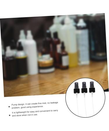 OFFSCH 40 Pieces Foaming Soap Cosmetic Bottle Nozzle Spray Bottle Caps Heads Fine Mist Small Spray Bottle Spray Can Shampoo 14.5X2.2X2.2CM Black/White - Buy Online on GoSupps.com