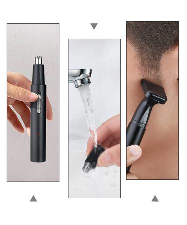 Buy Electric Nose Hair Trimmer & Sideburns Razor - Unisex Nose Hair Cleaning Tool for Effortless Grooming - Buy Online on GoSupps.com