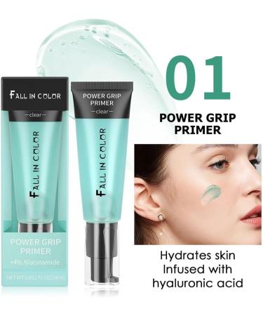 Face Grip Hydrating Primer Gel - Smoothing & Gripping Makeup Base (Green) - Buy Online on GoSupps.com