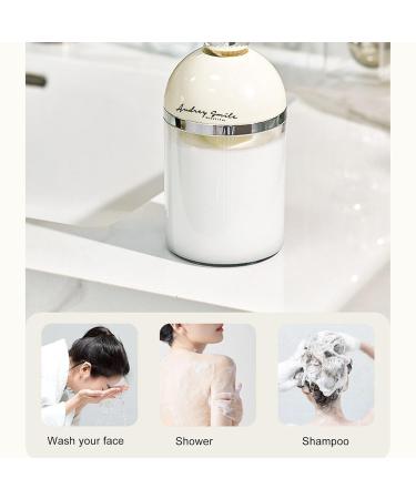 Portable Face Wash Foam Maker - Waterproof Rechargeable Facial Cleansing Tool for Home & Travel (White - Buy Online on GoSupps.com
