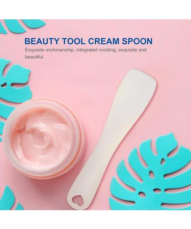 LEORX Makeup Spatula Set - Small Alloy Face Cream Spoon, Mask Scoop Beauty Tools (Silver) - Buy Online on GoSupps.com