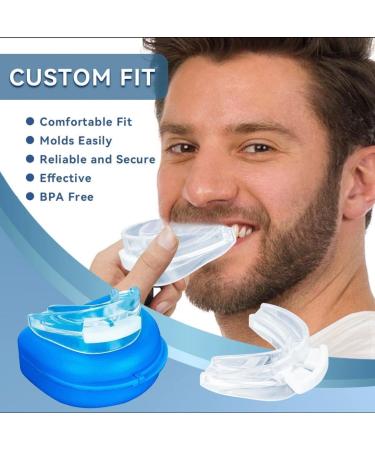 Anti Snoring Device Anti Snoring Mouth Guard Snoring Solution Stop Snoring Devices Anti Snoring Mouthpiece Mouth Guard for Snoring Night Guard for Teeth Grinding Snore Guard Comfortable Sleep - Buy Online on GoSupps.com