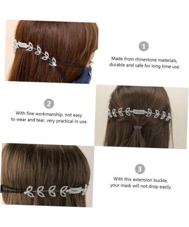 Frcolor Strass Ear Inspection Mask Extension - Comfortable Rope Buckle for Enhanced Face Mask Fit & Hearing Protection - Buy Online on GoSupps.com