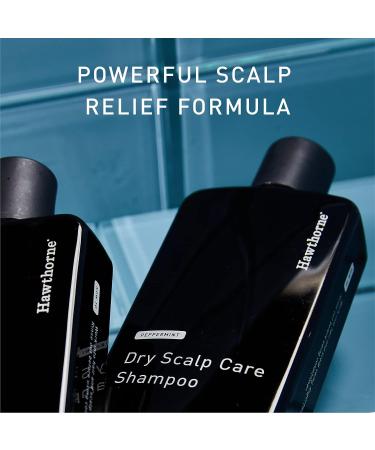 Hawthorne Men's Dry Scalp Shampoo - Soothes Itchy, Flaky, and Dry Scalp with Peppermint Oil and Aloe Vera - Combats Dandruff Naturally - Sulfate and Paraben Free - 8 fl. oz - Buy Online on GoSupps.com