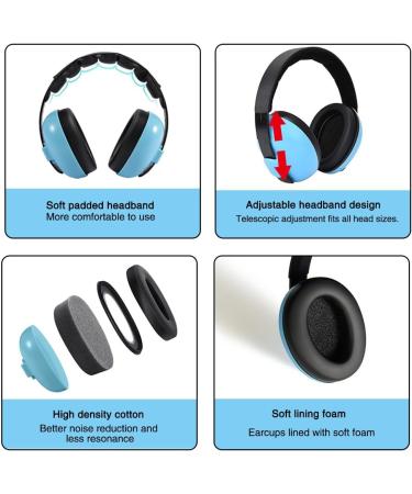 Golgner Baby Hearing Protection Headphones | Adjustable Noise Protection for Children (3 Months - 2 Years) | Prevent Hearing Damage - Buy Online on GoSupps.com