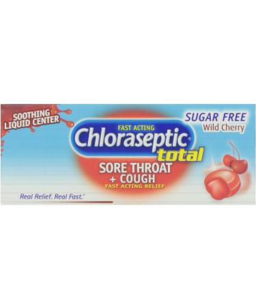 Chloraseptic Sugar Free Wild Cherry Lozenges - 15 Count - Buy Online on GoSupps.com