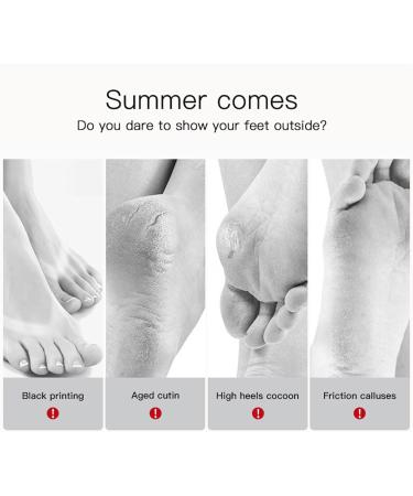 Moisturizing Foot Mask - 5 Pairs Exfoliating Peeling Socks for Dry Cracked Feet - Foot Spa Treatment for Men & Women - Buy Online on GoSupps.com