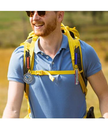 5-Piece Paracord Key Pendant Set | Senhai Carabiner & Braided Keychain | Ideal for Outdoor Camping Fishing & Men s Gear - Buy Online on GoSupps.com