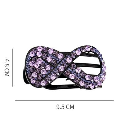Shop Vintage Rhinestone Hair Clips for Women | Large Elegant Accessories for Thick & Thin Hair - Blue Red Purple - Buy Online on GoSupps.com
