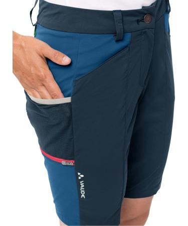 VAUDE Women's Elope Bermuda Shorts 42 - Dark Sea | Stylish & Eco-Friendly International Shipping - Buy Online on GoSupps.com