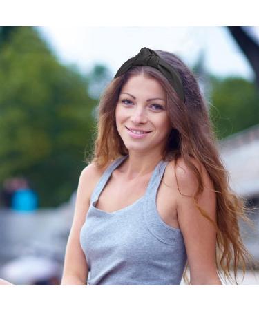 Etercycle 3 Pcs Pu Leather Knotted Headbands - Stylish Hair Accessories for Women - Perfect for Daily Wear, Dating, Sports, Yoga - PU Leather Set - Buy Online on GoSupps.com