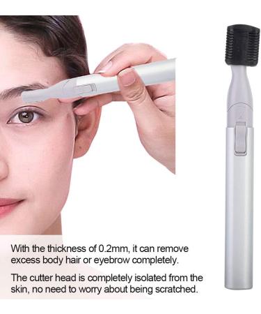 Eyebrow Hair Remover Electric Trimmer for Women - Portable & Painless Hair Removal Tool - Buy Online on GoSupps.com
