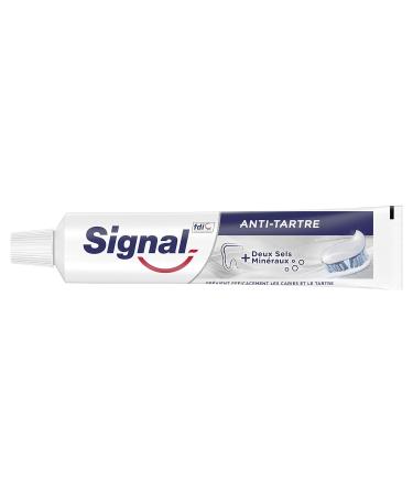 Signal Toothpaste for Tartar Control - Reduces Plaque & Gum Issues (75ml) - International Shipping Available - Buy Online on GoSupps.com