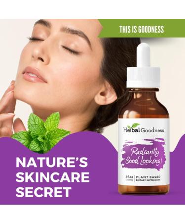 Herbal Goodness Radiantly Looking Good: Herbal Dietary Supplement Promote Healthy and Radiant Skin Natural Skin Care Vitamin C 2 Fl. oz - 1 Btle - Buy Online on GoSupps.com