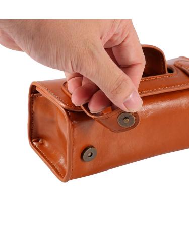 PU Leather Toiletry Bag | Portable Shaving Kit & Travel Organizer for Grooming Enthusiasts - International Shipping - Buy Online on GoSupps.com