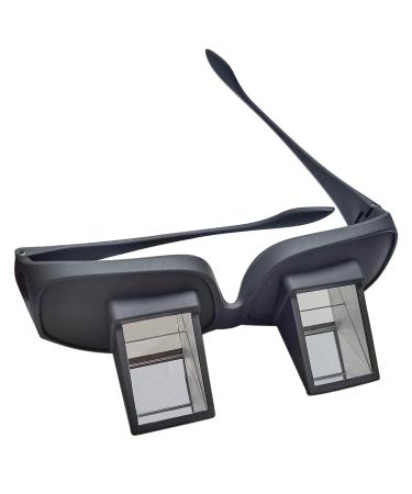 Horizontal Reading Glasses for Bedridden Readers Prism Glasses Reading in Bed Prevent Neck Fatigue Spectacles Lazy Glasses for Lying Down Reading and Watching TV in Bed