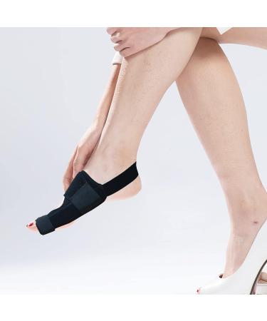 MOONSMILE Bunion Corrector (1 Pair) - Night Bunion Splint & Toe Straightener for Pain Relief - Black - Buy Online on GoSupps.com