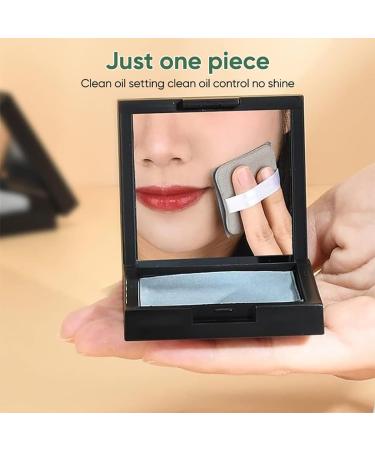 Oil Blotting Paper with Puff Premium Facial Cleansing Kit - Makeup Tools and Facial Tools for Oily Skin with Oil-Absorbing Paper Set (1PC) - Buy Online on GoSupps.com