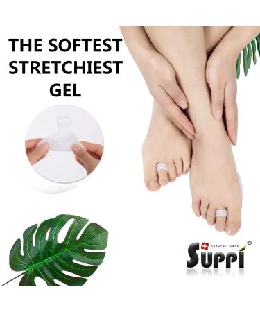 Forefoot Cushion Pads - Soft Gel Inserts for Men and Women - Relieve Callus Metatarsal Foot Pain - 2 Pair - Buy Online on GoSupps.com