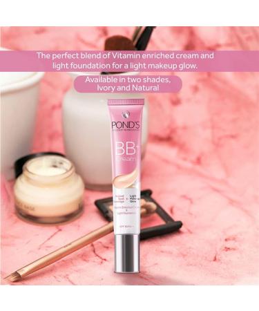 Po-nd BB+ Cream - Ivory Lightweight Foundation with SPF 30 Vitamin Enriched for Even Skin Tone & Instant Spot Coverage | 0.63 Fl Oz - Buy Online on GoSupps.com