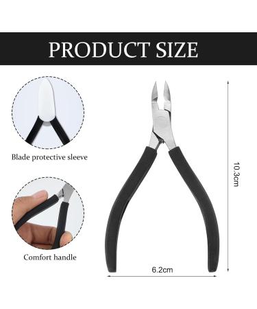 DHWEKU Precision Cuticle Nippers Not Like Other Dead Skin Nippers with Metal Powder Injection Moulding Technology Provides a Better Grip Feel Sharper Blade and Longer Life for Skin Nippers - Buy Online on GoSupps.com
