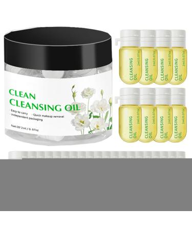 Huile D maquillante - Nettoyant l'huile de format voyage pour jetables pour le visage - Huile nettoyante pour le visage huile nettoyante pour le d maquillant pour les yeux soin de la