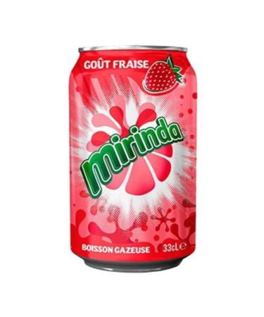 Mirinda Fraise 33cl (pack de 24)
