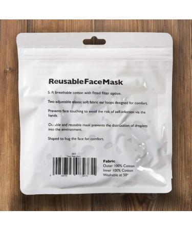 Cello Plain Black Face Masks - 200g Pack of 2 | Fast International Shipping - Buy Online on GoSupps.com