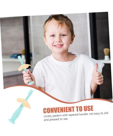 Buy TOVINANNA Silicone Baby Toothbrushes 2 Pack Manual Oral Care for Children | Safe & Soft Training Toothbrush - Buy Online on GoSupps.com