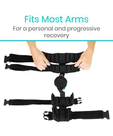 Vive Hinged ROM Elbow Brace - Adjustable Support Sling for Dislocated Arm Recovery | Pain Relief & Stabilization - Buy Online on GoSupps.com