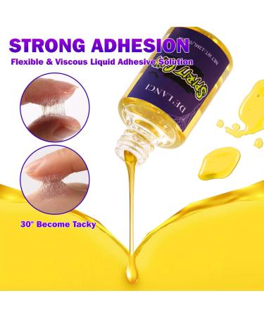Spirit Gum Adhesive & Remover Kit - 13ml Glue + 30ml SFX Makeup Remover for Halloween Cosplay & Stage | International Shipping - Buy Online on GoSupps.com